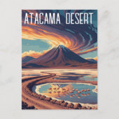Atacama Desert Chili Briefkaart (Voorkant)