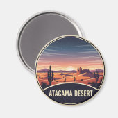 Atacama Desert Chili Magneet (Voorkant / Achterkant)