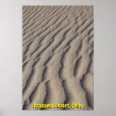 Atacama Desert, Chili Poster (Voorkant)