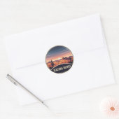 Atacama Desert Chili Ronde Sticker (Envelop)