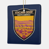 Atacama Desert Sunset Zuid-Amerika Reizen  Keramisch Ornament (Links)