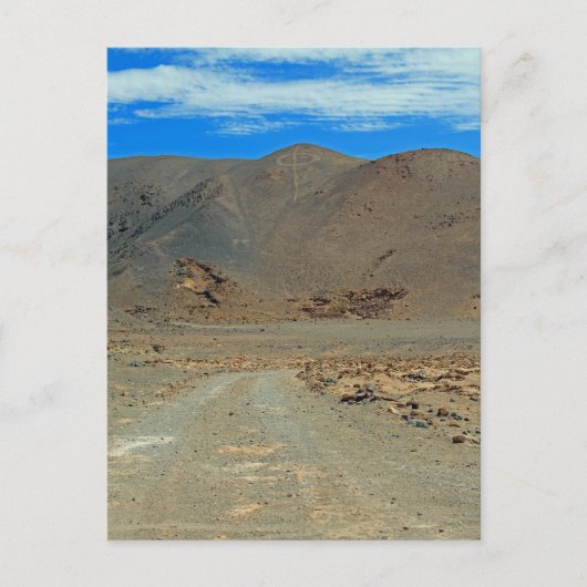 Atacama geoglyphs briefkaart (Voorkant)