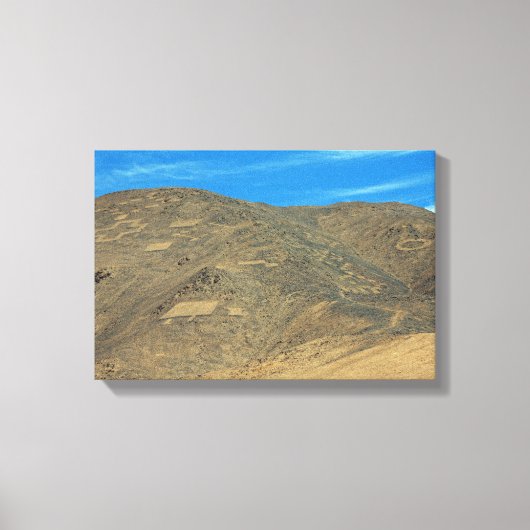 Atacama geoglyphs canvas afdruk (Voorkant)