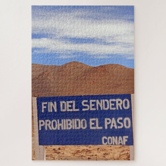 Atacama geoglyphs, Chili 1014-pc Legpuzzel (Verticaal)