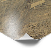 Atacama geoglyphs foto afdruk (Hoek)