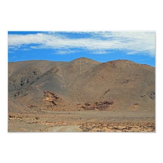 Atacama geoglyphs foto afdruk (Voorkant)