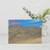 Atacama geoglyphs-kaart (Staand voorkant)