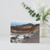 atacama maangolven briefkaart (Staand voorkant)