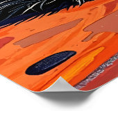 Atacama woestijn, Chili – Melkweg Wonder Poster (Hoek)