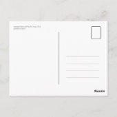 Atacama woestijn en Stille Oceaan, Chili Briefkaart (Achterkant)