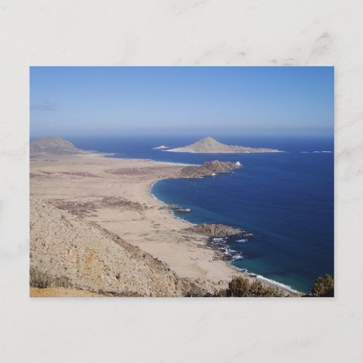 Atacama woestijn en Stille Oceaan, Chili Briefkaart (Voorkant)