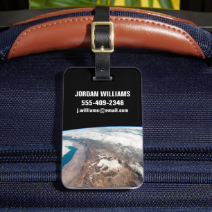 Atacama woestijn en zoutvlakten in de Andes Bagagelabel
