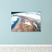 Atacama woestijn en zoutvlakten in de Andes Canvas Afdruk (Insitu (Houten vloer))