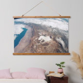 Atacama woestijn en zoutvlakten in de Andes Hangend Wandkleed (Slaapkamer)