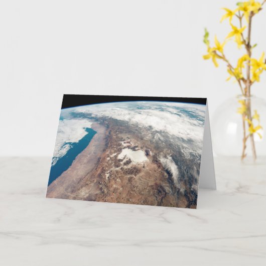 Atacama woestijn en zoutvlakten in de Andes Kaart (Gele Bloem)