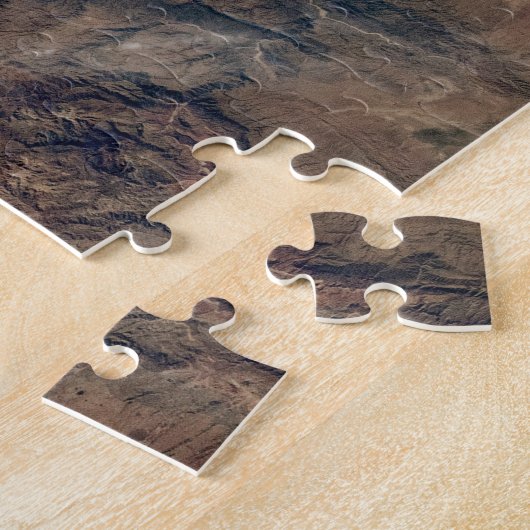 Atacama woestijn en zoutvlakten in de Andes Legpuzzel (Zijkant)