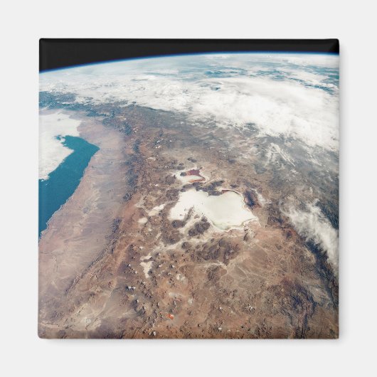 Atacama woestijn en zoutvlakten in de Andes Magneet (Voorkant)
