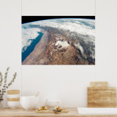 Atacama woestijn en zoutvlakten in de Andes Poster (Keuken)