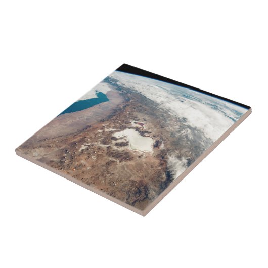 Atacama woestijn en zoutvlakten in de Andes Tegeltje (Zijkant)