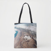 Atacama woestijn en zoutvlakten in de Andes Tote Bag (Voorkant)