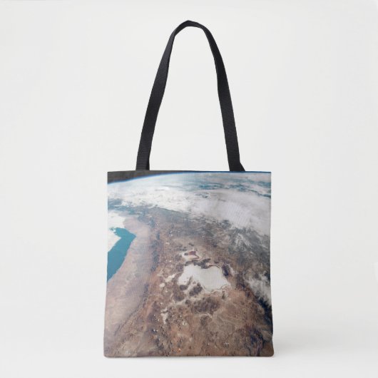 Atacama woestijn en zoutvlakten in de Andes Tote Bag (Voorkant)