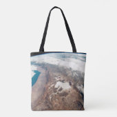 Atacama woestijn en zoutvlakten in de Andes Tote Bag (Achterkant)