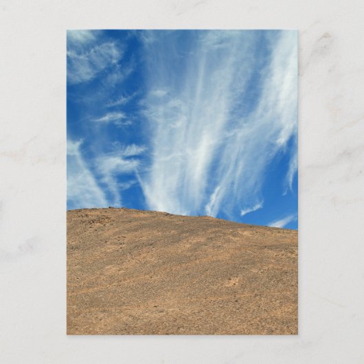 Atacama wolken briefkaart (Voorkant)