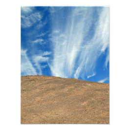 Atacama wolken foto afdruk