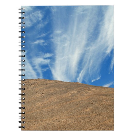 Atacama wolken notitieboek (Voorkant)