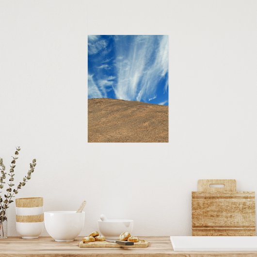 Atacama wolken poster (Keuken)