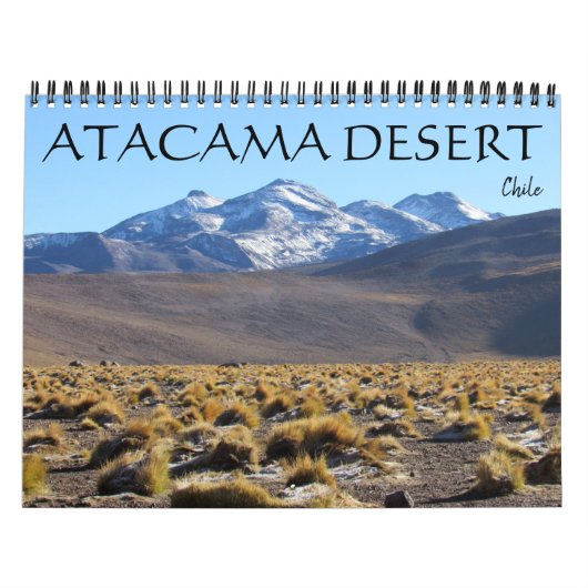 Atacamawoestijn 2026 kalender (Hoes)