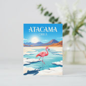 Atacamawoestijn Chili Briefkaart (Staand voorkant)