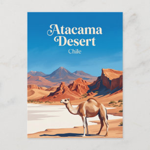 Atacamawoestijn Chili Briefkaart