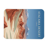 Atacamawoestijn Chili Magneet (Horizontaal)
