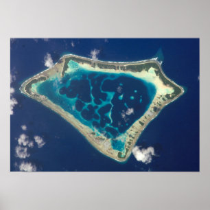 Atafu atoll in Tokelau Poster