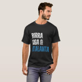 Atalanta Birra Figa Divertente Sono Uomo Sempli T-shirt (Voorkant volledig)