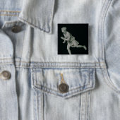 Atalanta Vierkante Button 5,1 Cm (In situ)