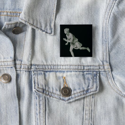 Atalanta Vierkante Button 5,1 Cm (In situ)