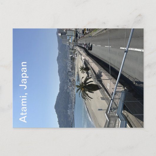 Atami, Japans briefkaart (Voorkant)