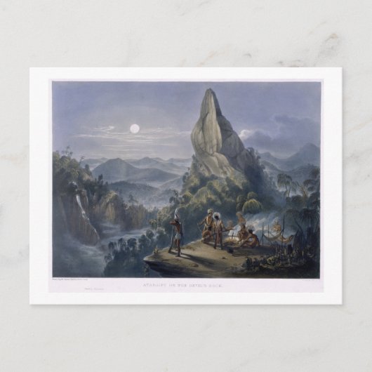 Ataraipu of the Devil's Rock, van 'Uitzichten in d Briefkaart (Voorkant)