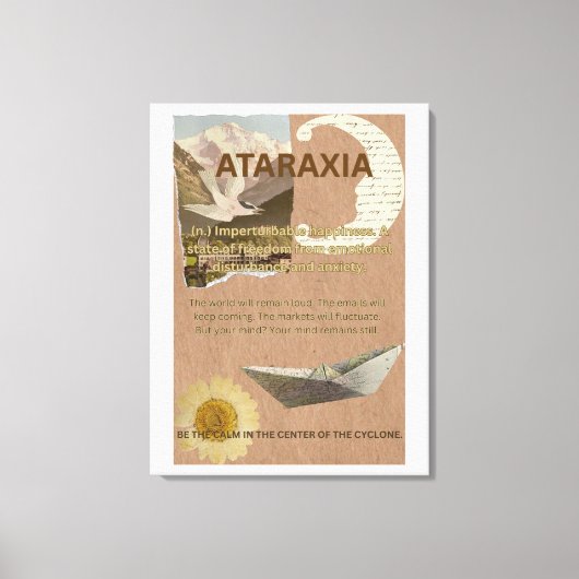 Ataraxia Canvasprint op Spanning Canvas Afdruk (Voorkant)