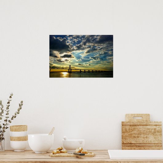 Atardecer en Corrientes Poster (Keuken)