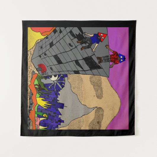 ATARI+MARI Album Kunst, Geen Titel Wandkleed (Voorkant (horizontaal))