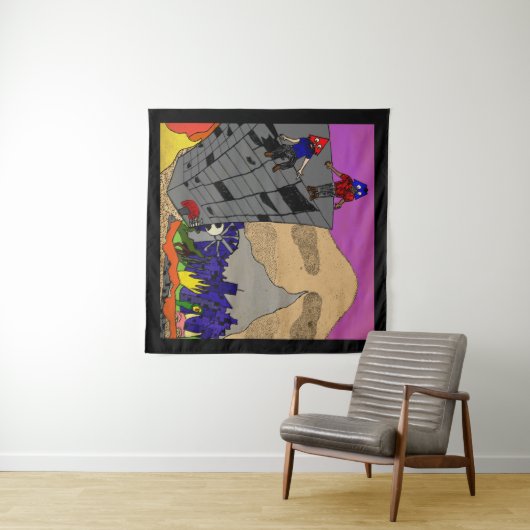 ATARI+MARI Album Kunst, Geen Titel Wandkleed (In Situ (horizontaal))