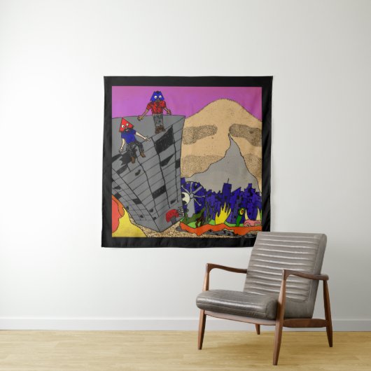 ATARI+MARI Album Kunst, Geen Titel Wandkleed (In situ)