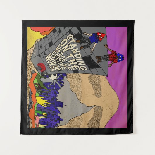 ATARI+MARI Album Tapestry Wandkleed (Voorkant (horizontaal))