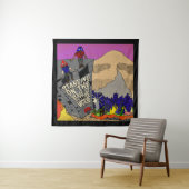 ATARI+MARI Album Tapestry Wandkleed (In situ)