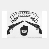 Atascabama Sticker (Voorkant)