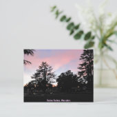Atascadero Sunken Gardens op Sunset Briefkaart (Staand voorkant)