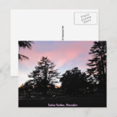 Atascadero Sunken Gardens op Sunset Briefkaart (Voorkant / Achterkant)